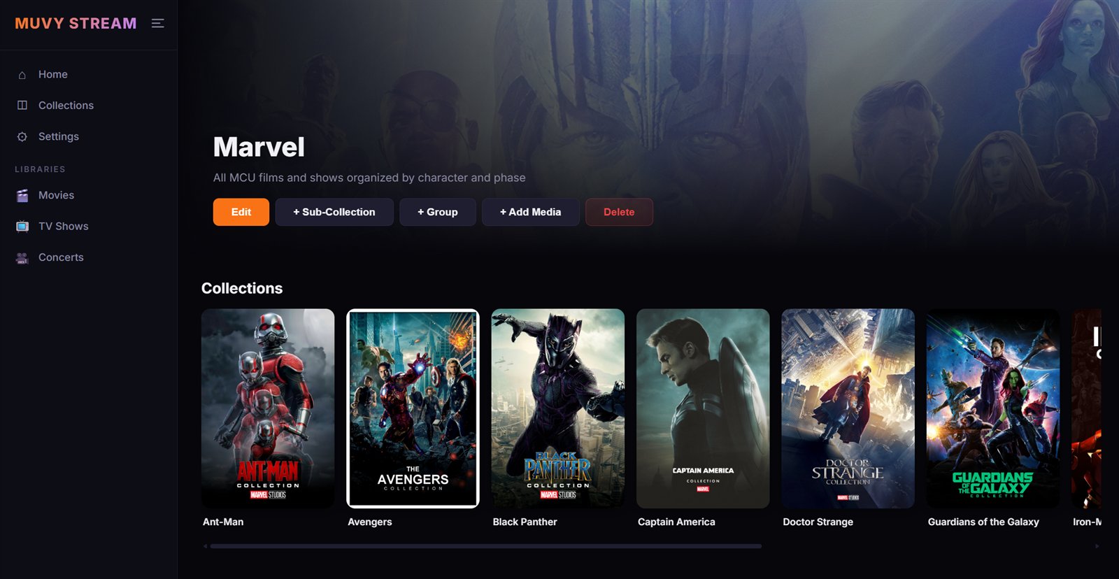 MUVY STREAM — Inside a Collection
